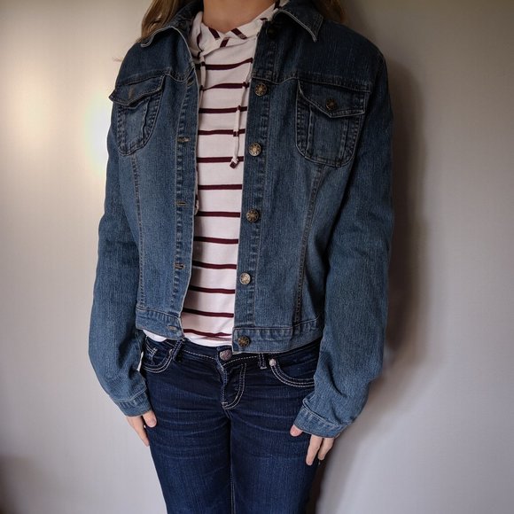 Denim jean jacket - Picture 1 of 2